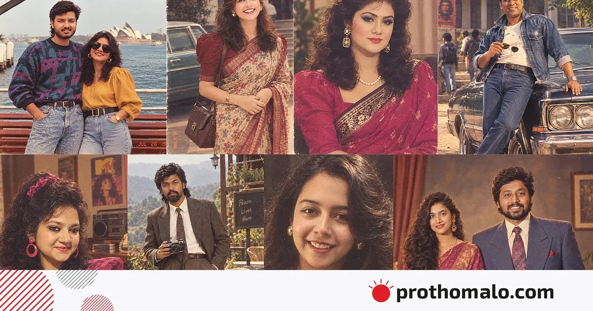 এআই যুগে আশির দশকে ফেরা: প্রযুক্তির মায়াজালে অতীতের টান
