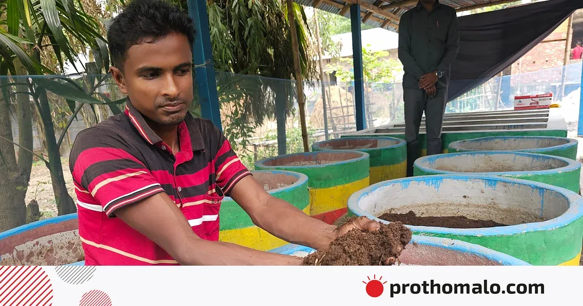 কেঁচো সারেই বদলে গেল কৃষকের ভাগ্য, মুক্তির পথ দেখাল জৈব চাষ