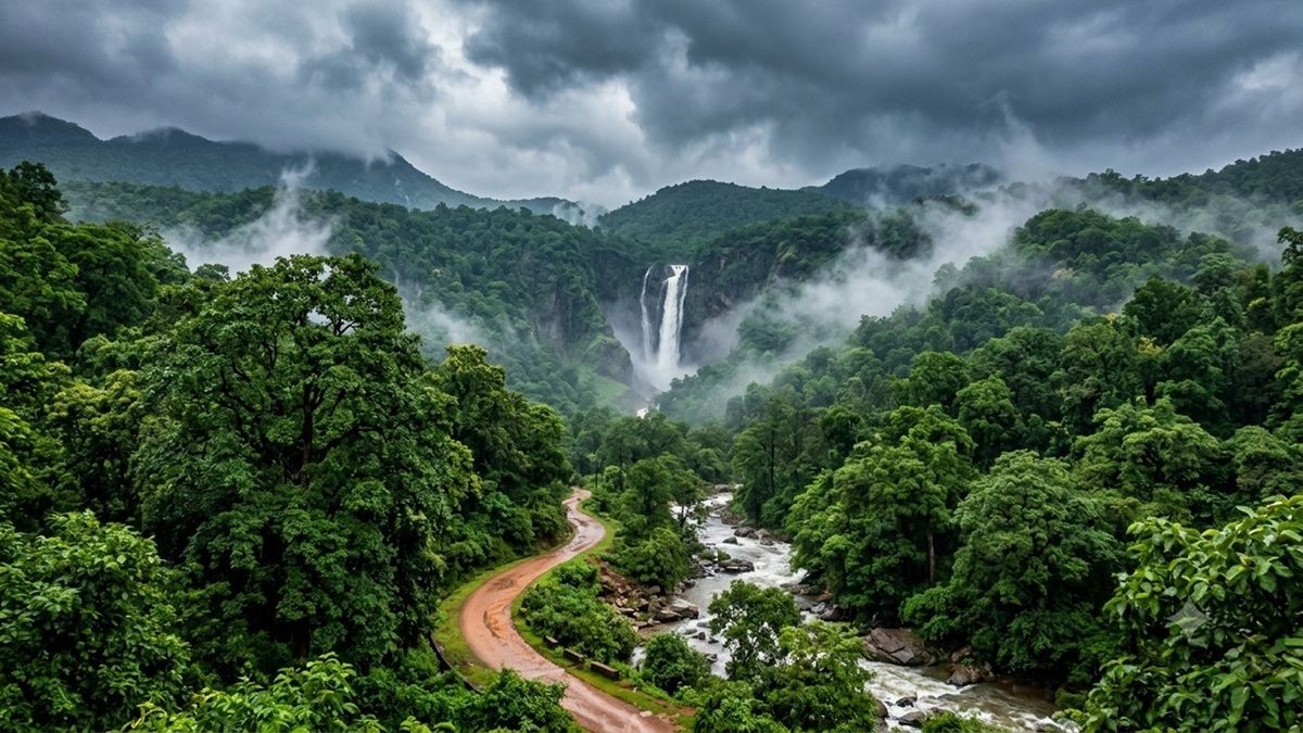 বর্ষায় সিমলিপাল: প্রকৃতির ডিজিটাল ডিটক্স আর মুক্তির ডাক